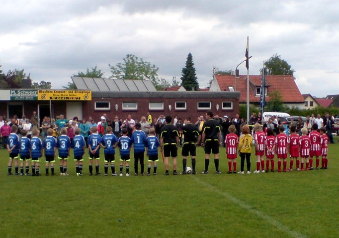 vor dem Spiel